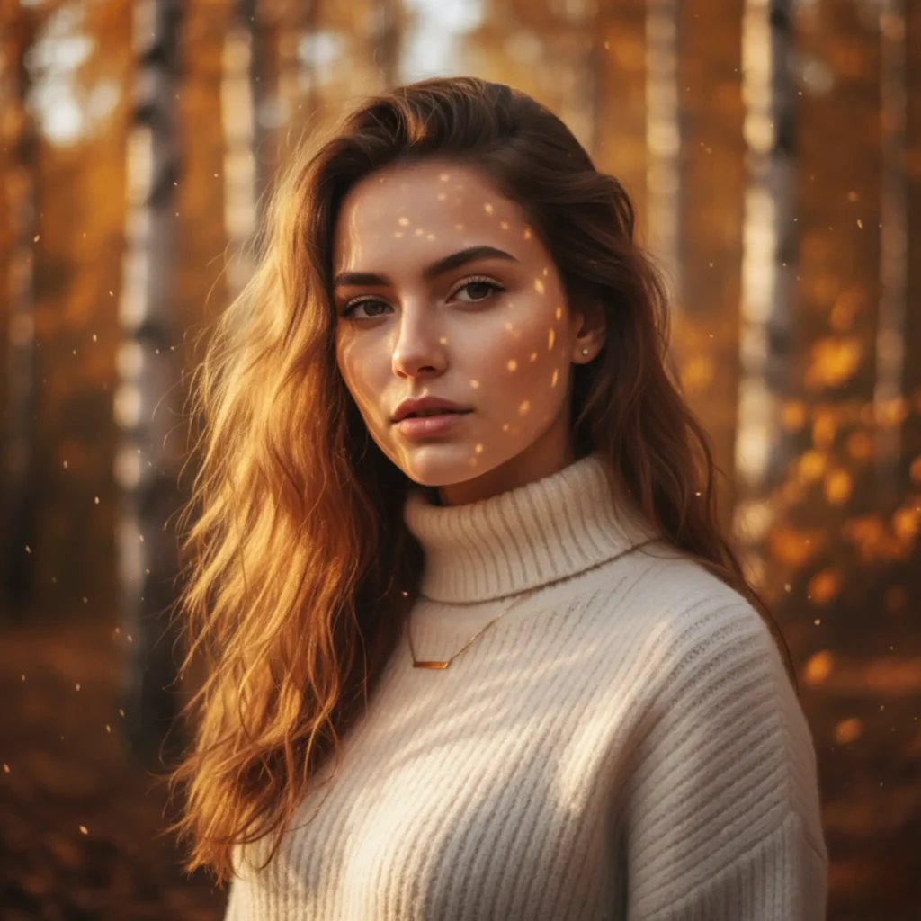 portrait photograph of a girl